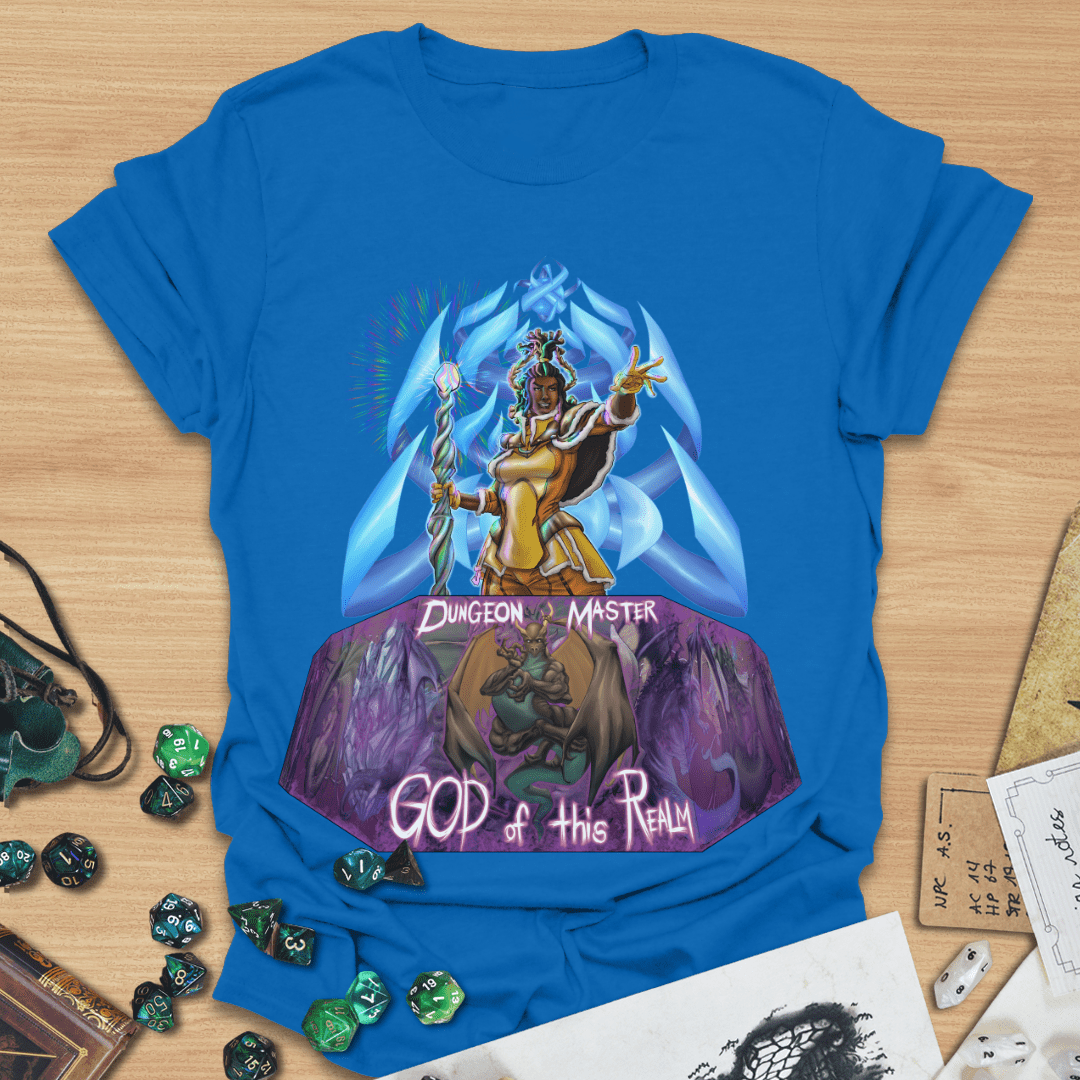 DM God of this Realm Staff T-Shirt