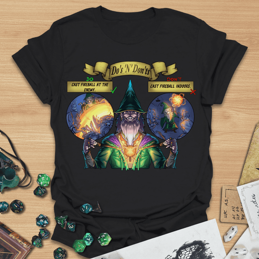 Do's N Dont's Wizard T-Shirt