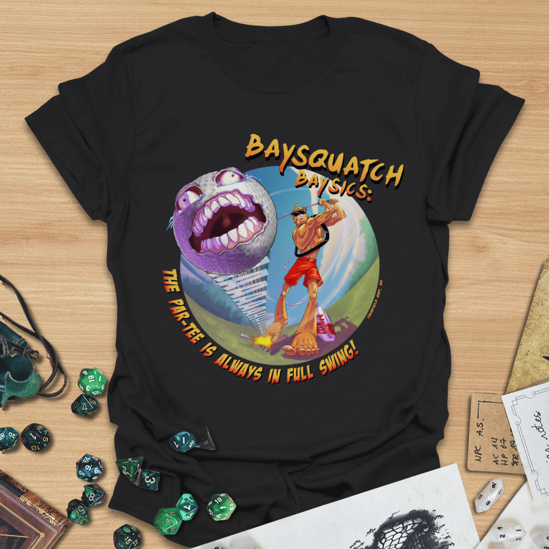 Baysquatch Golf Partee T-Shirt