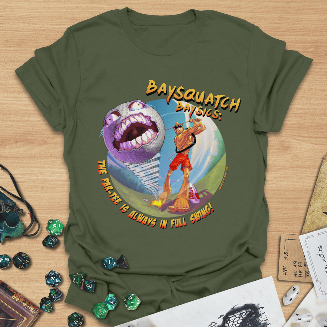 Baysquatch Golf Partee T-Shirt