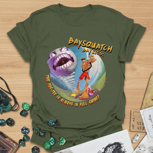 Baysquatch Golf Partee T-Shirt