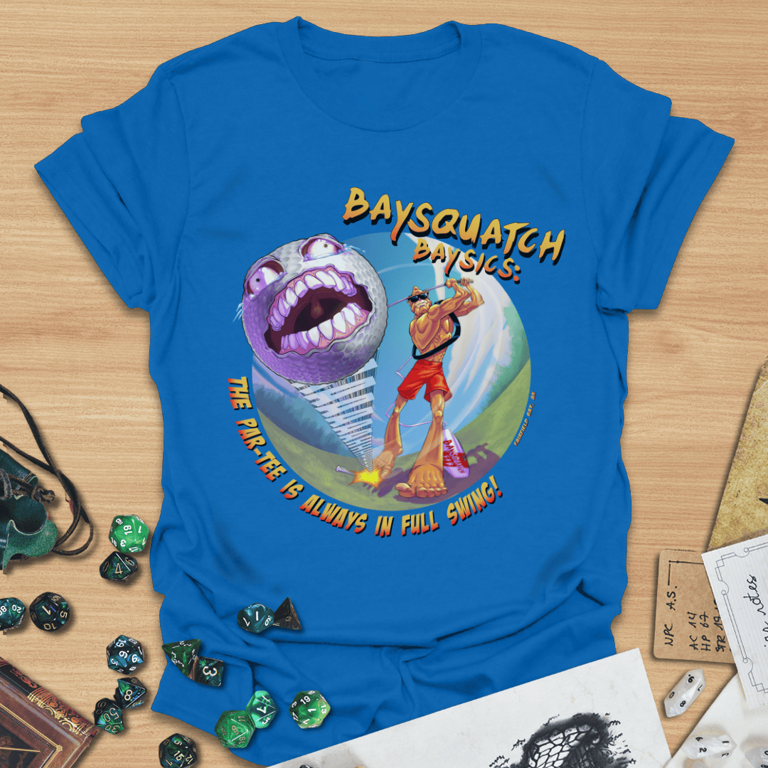 Baysquatch Golf Partee T-Shirt