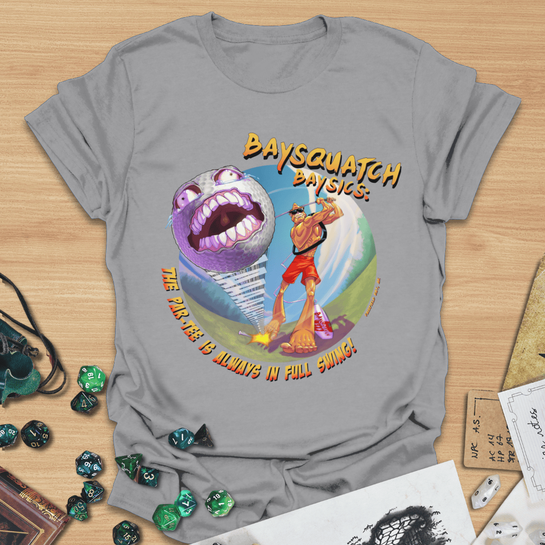 Baysquatch Golf Partee T-Shirt