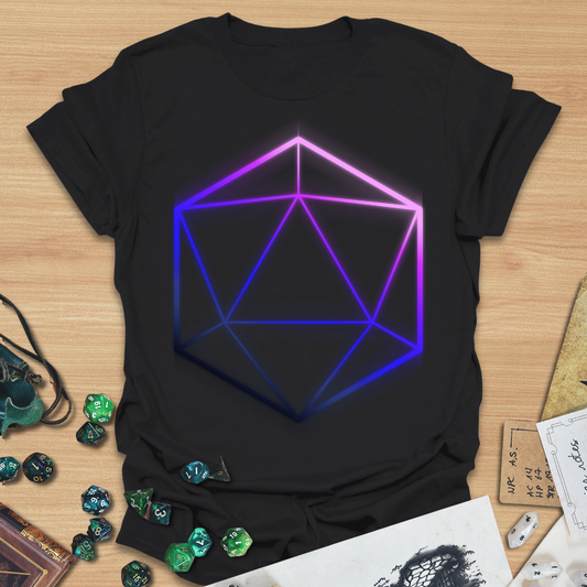 D20 Shapes Purple Haze T-Shirt