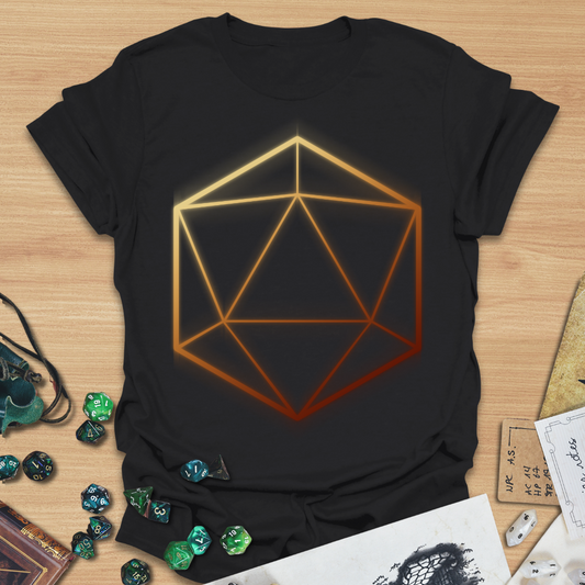 D20 Shapes Sun Rise T-Shirt