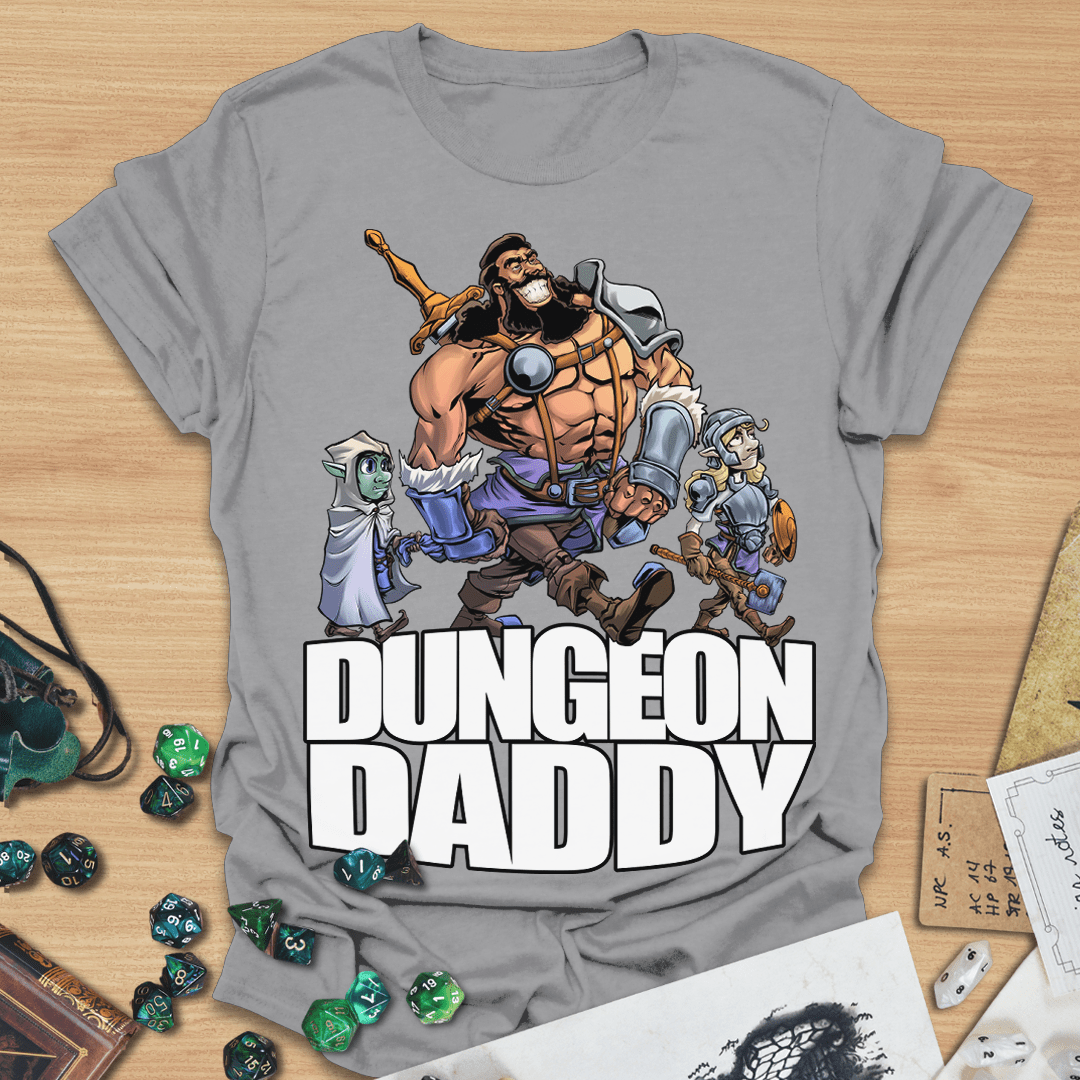 Dungeon Daddy Bottom Text T-Shirt