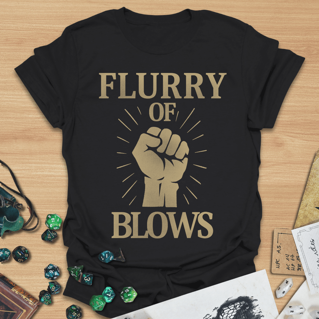 Flurry of Blows Retro T-Shirt