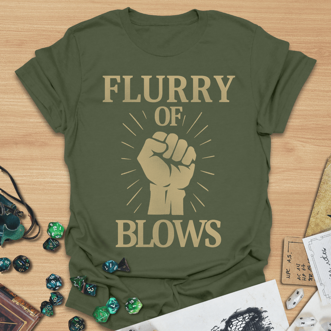 Flurry of Blows Retro T-Shirt