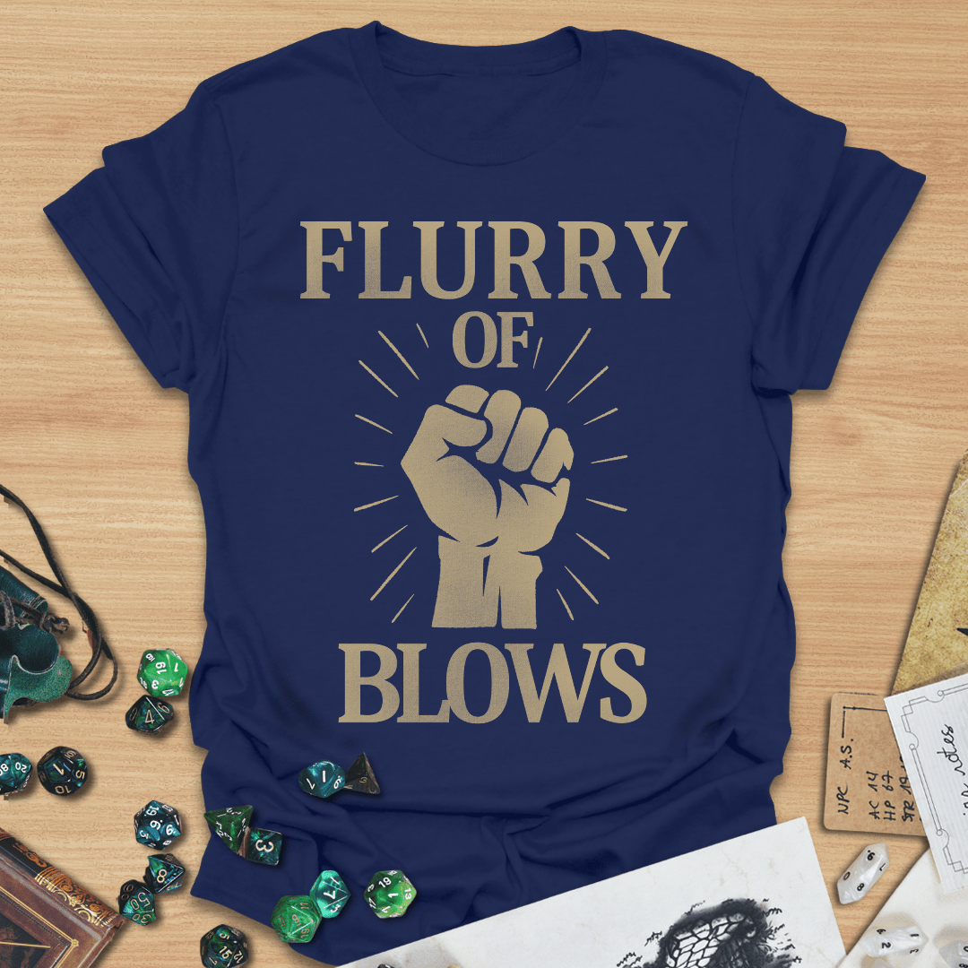 Flurry of Blows Retro T-Shirt