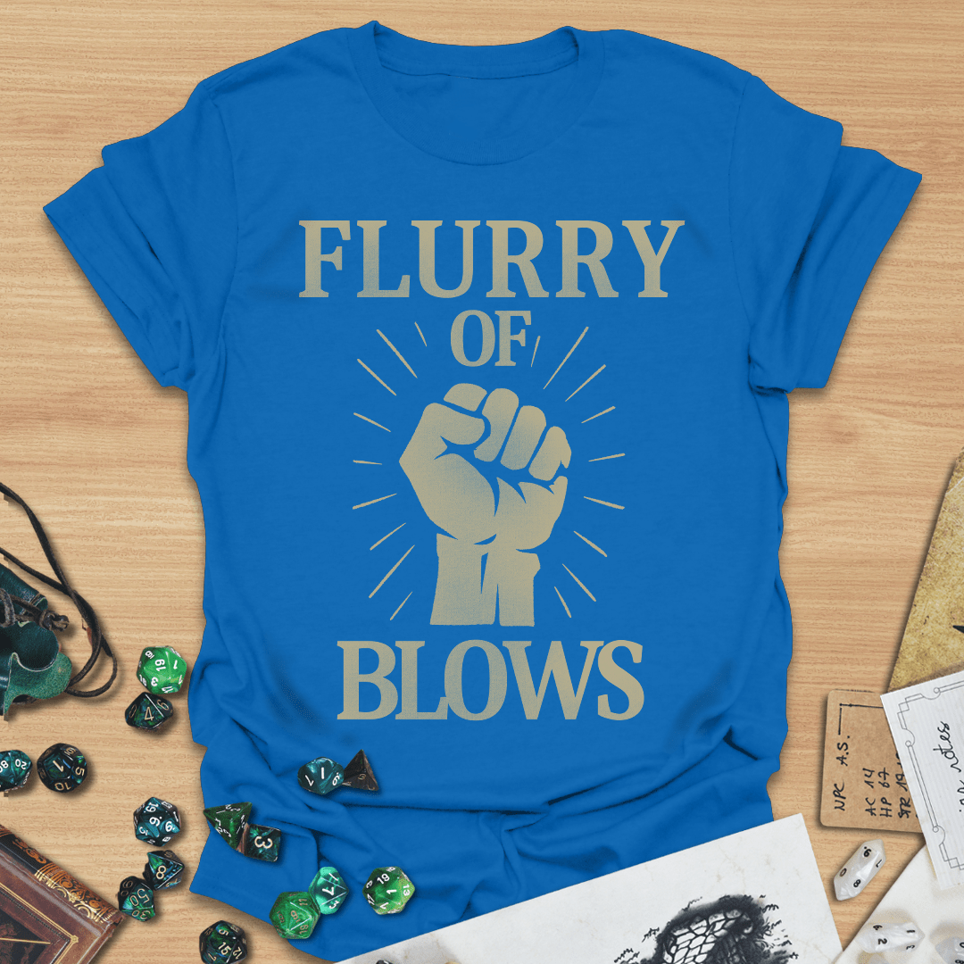 Flurry of Blows Retro T-Shirt