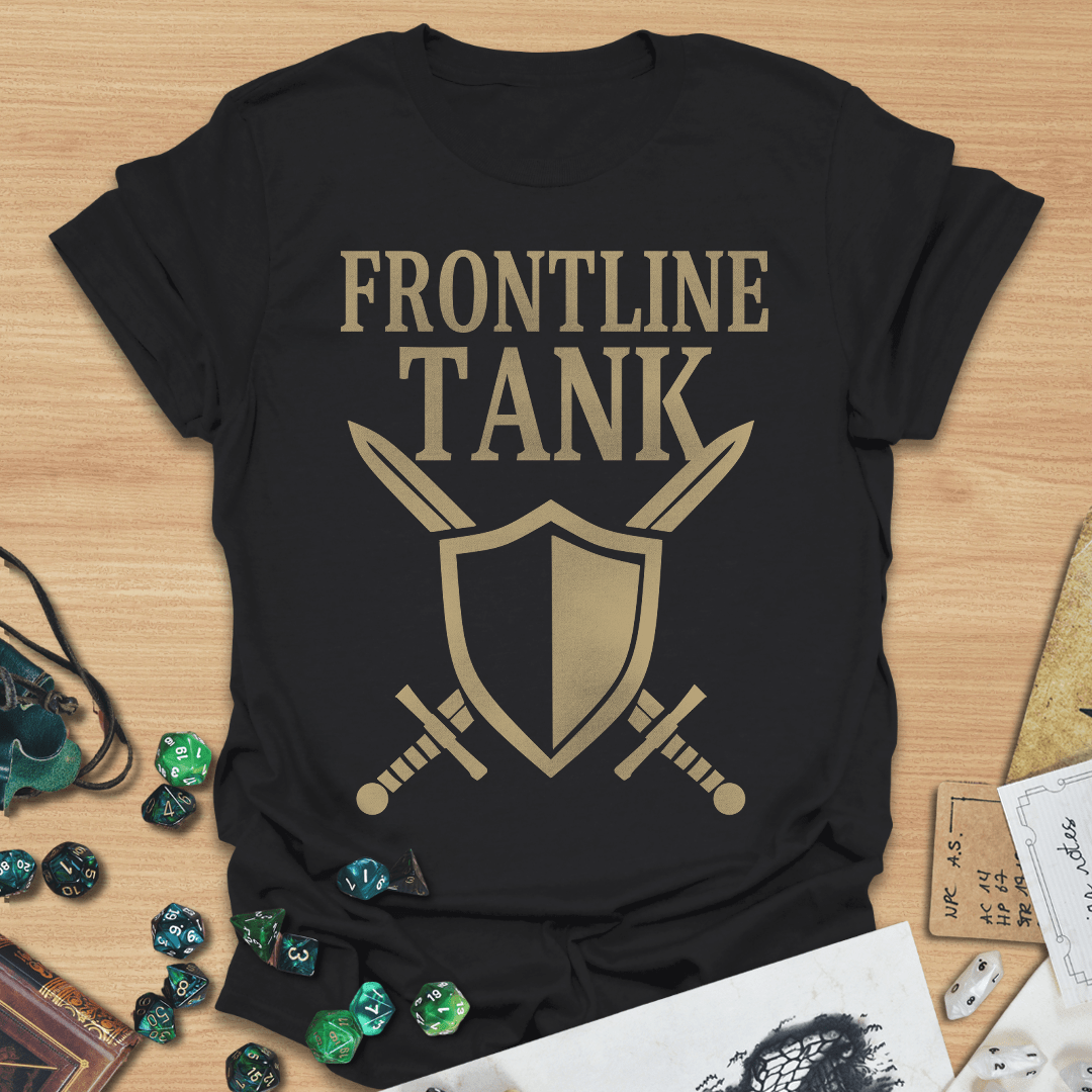 Frontline Tank Retro T-Shirt