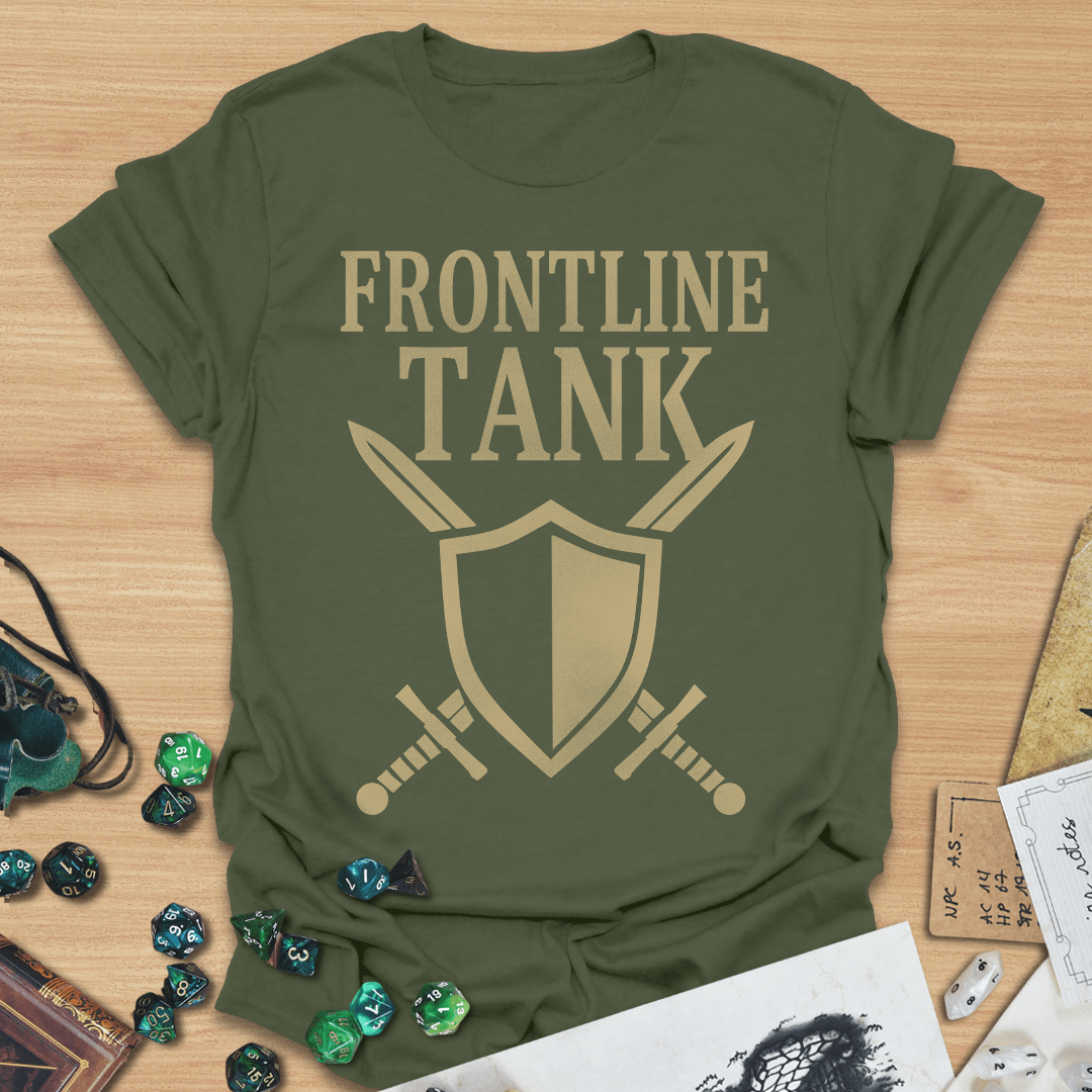 Frontline Tank Retro T-Shirt