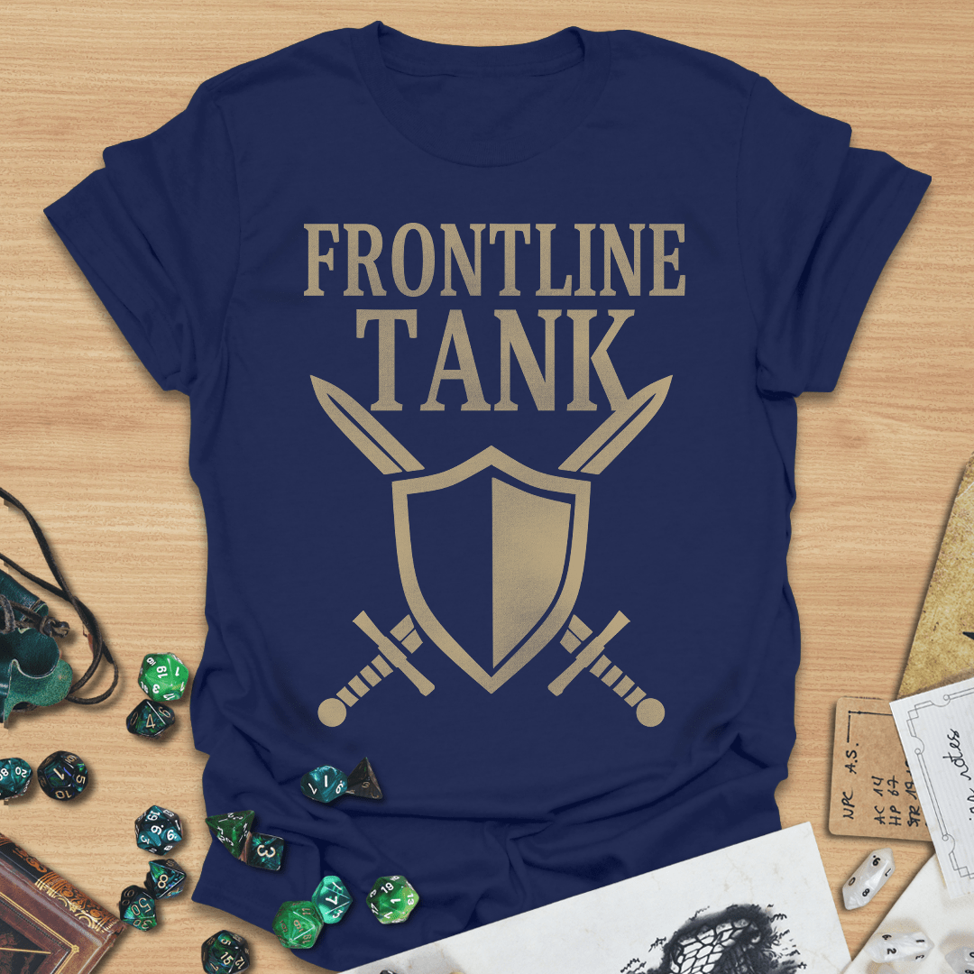 Frontline Tank Retro T-Shirt