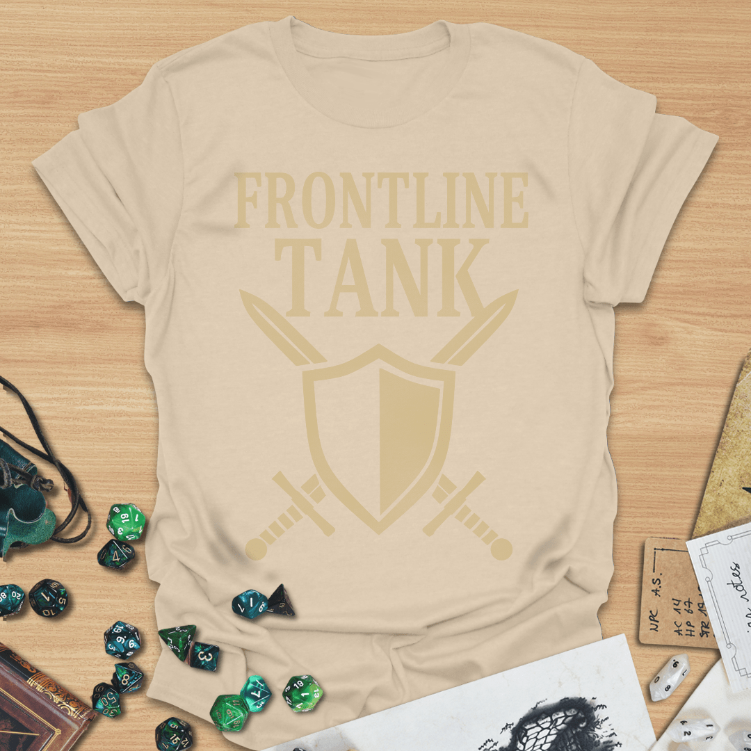 Frontline Tank Retro T-Shirt