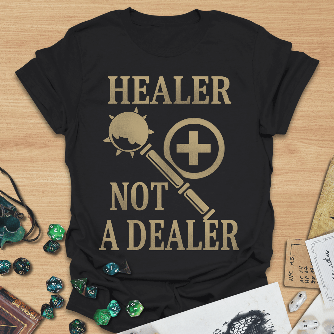 Healer Not a Dealer Retro T-Shirt