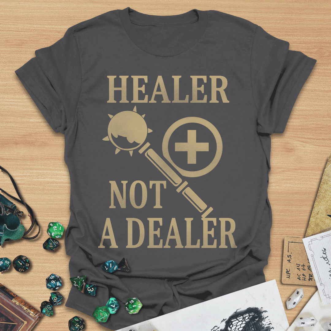 Healer Not a Dealer Retro T-Shirt