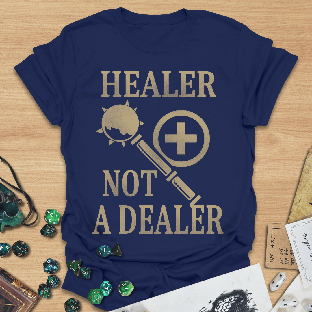Healer Not a Dealer Retro T-Shirt