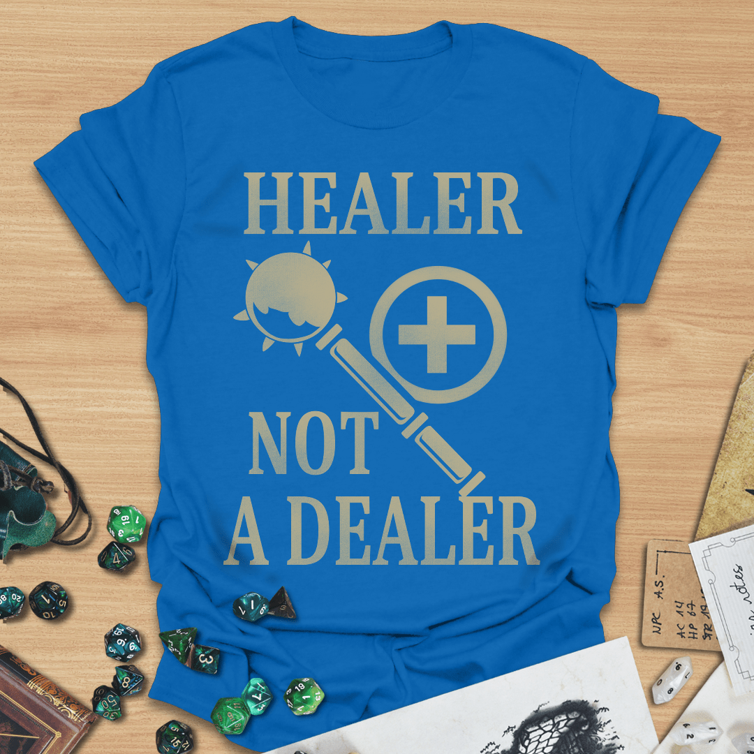 Healer Not a Dealer Retro T-Shirt