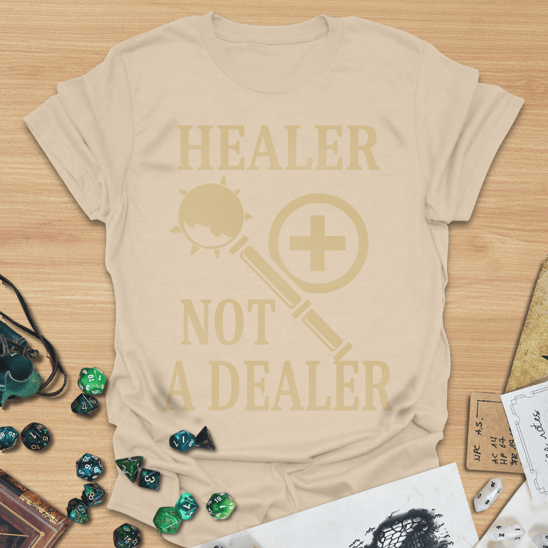 Healer Not a Dealer Retro T-Shirt