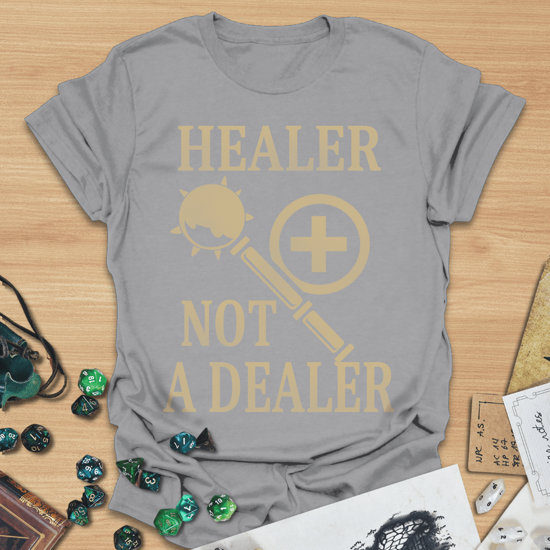 Healer Not a Dealer Retro T-Shirt