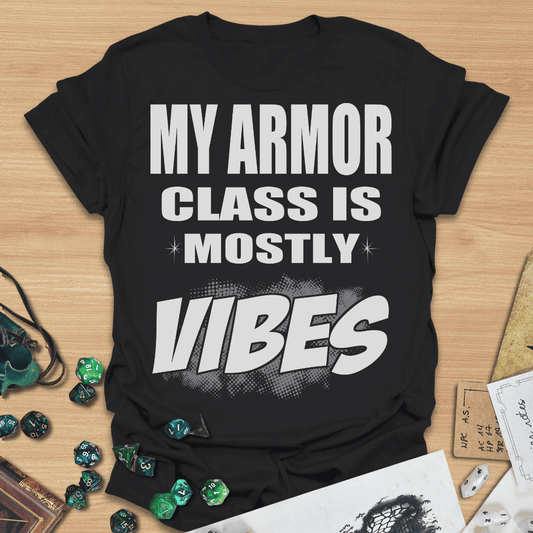 My Armor Class Is Mostly Vibes TXT T-Shirt