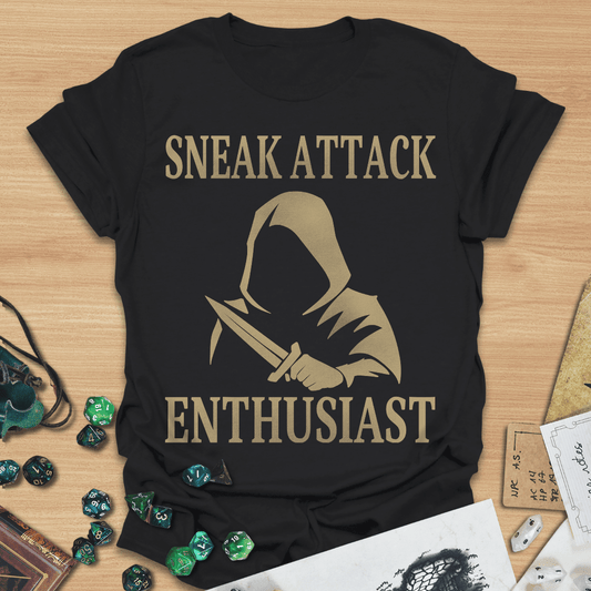 Sneak Attack Enthusiast Retro T-Shirt