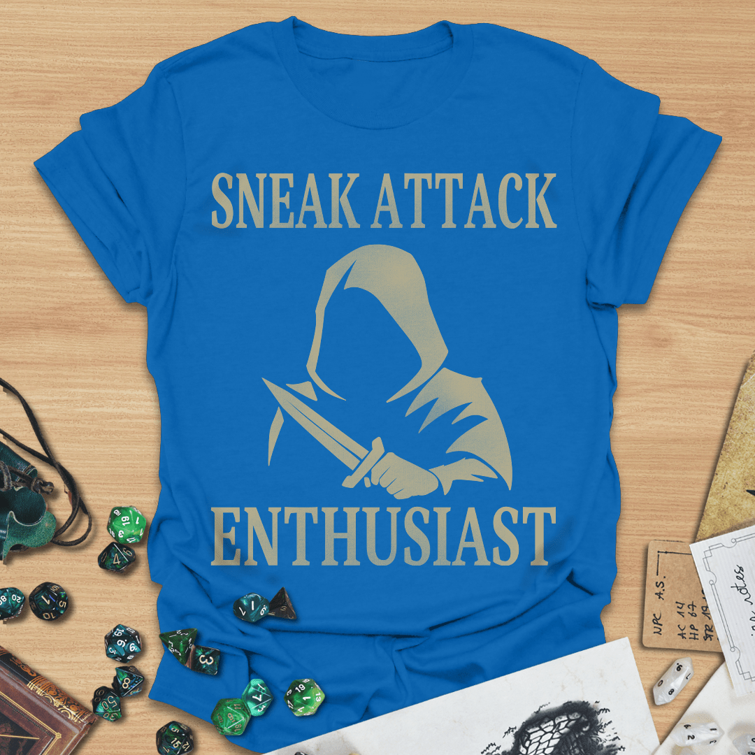 Sneak Attack Enthusiast Retro T-Shirt