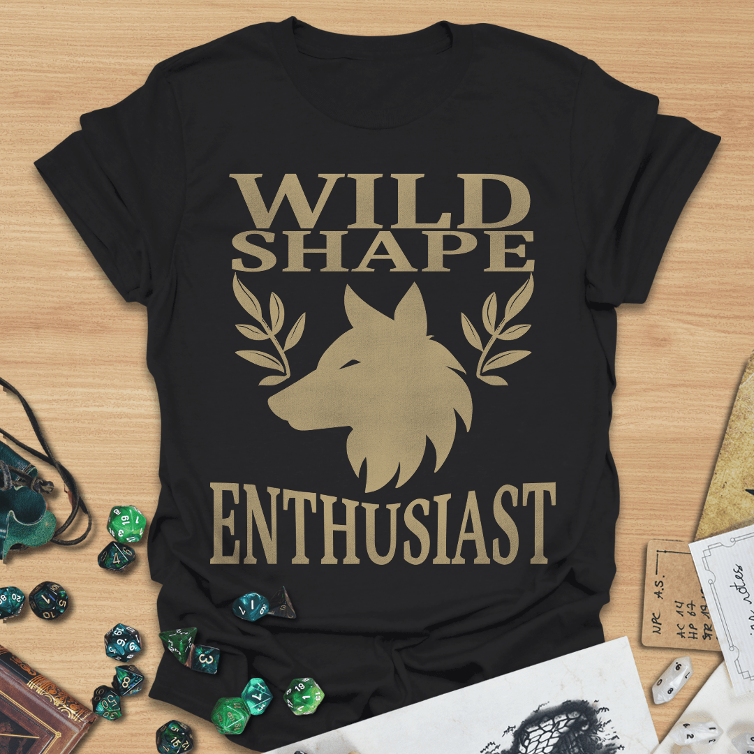 Wild Shape Enthusiast Retro T-Shirt