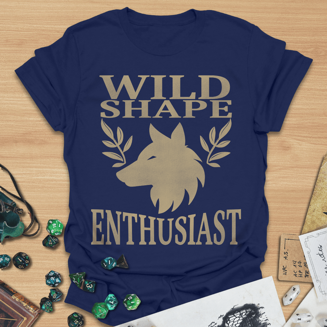 Wild Shape Enthusiast Retro T-Shirt