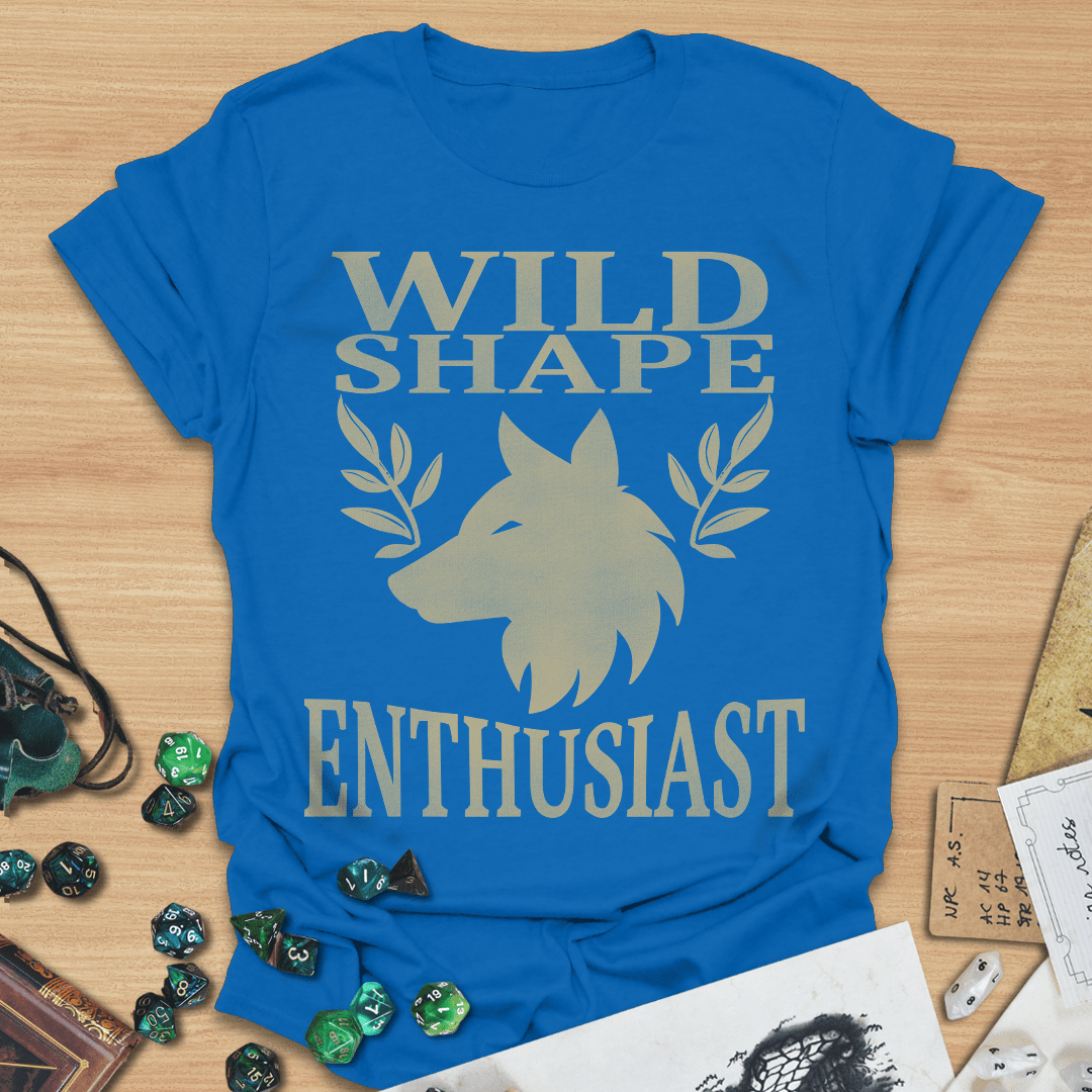 Wild Shape Enthusiast Retro T-Shirt