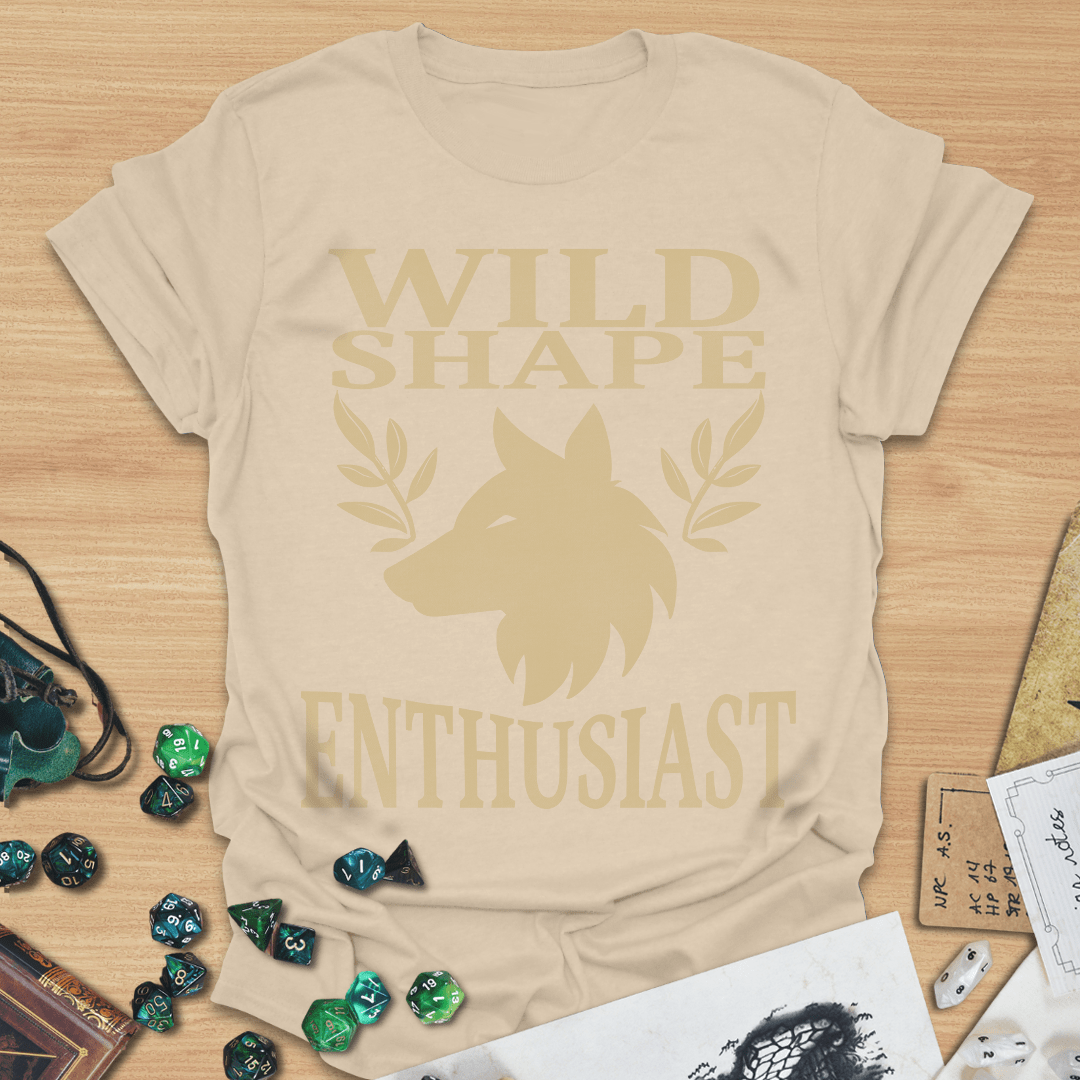 Wild Shape Enthusiast Retro T-Shirt