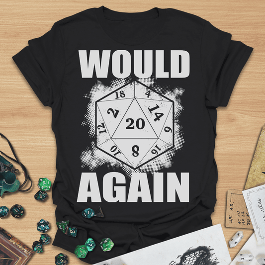 Would D20 Again TXT T-Shirt