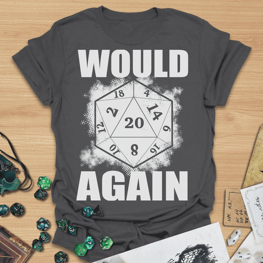 Would D20 Again TXT T-Shirt